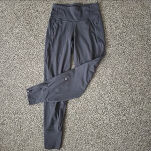 Lululemon Fresh Track Pants Joggers Carbon Fresh Size 4